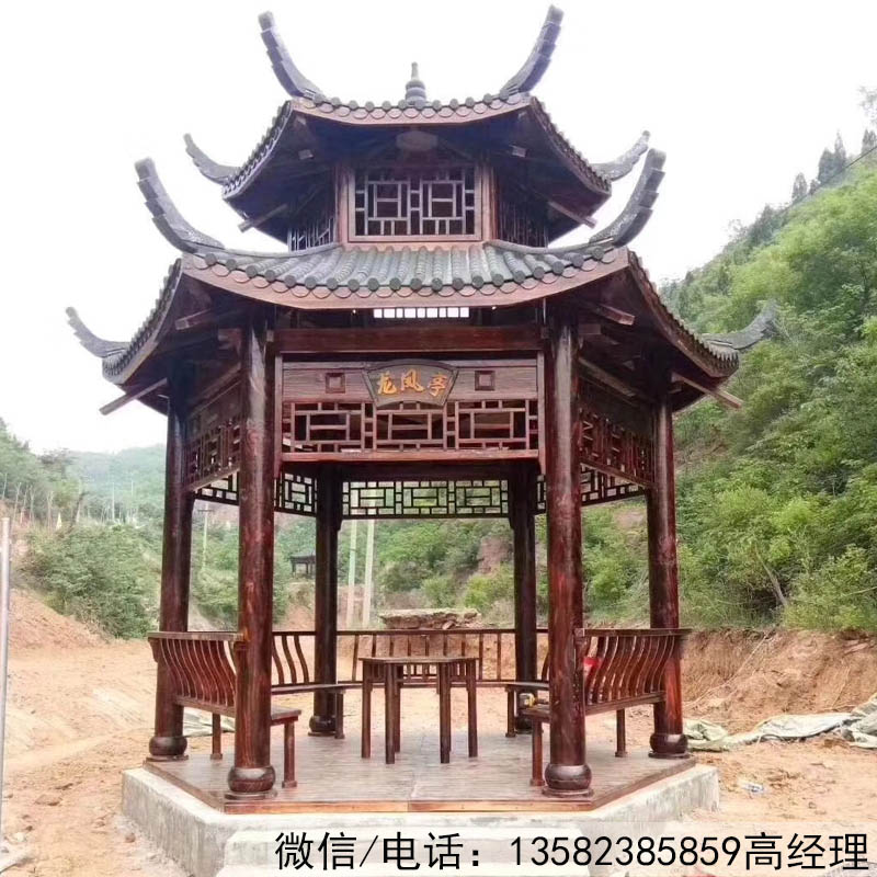 欣赏中国古建凉亭之美