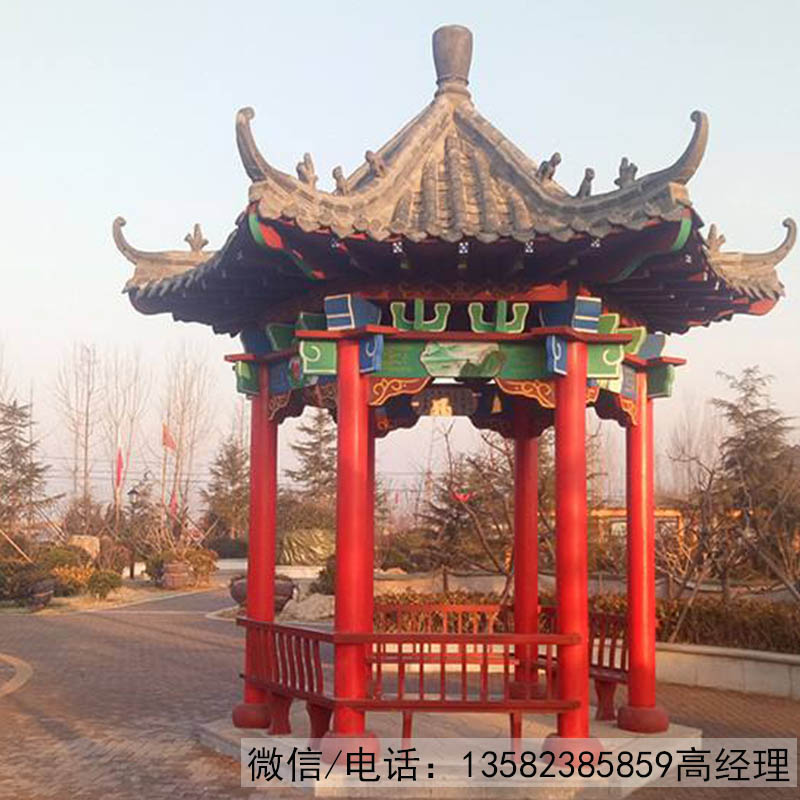 仿古建凉亭在中国建筑中起到的优势